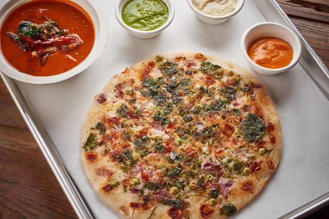 Plain Uttapam.