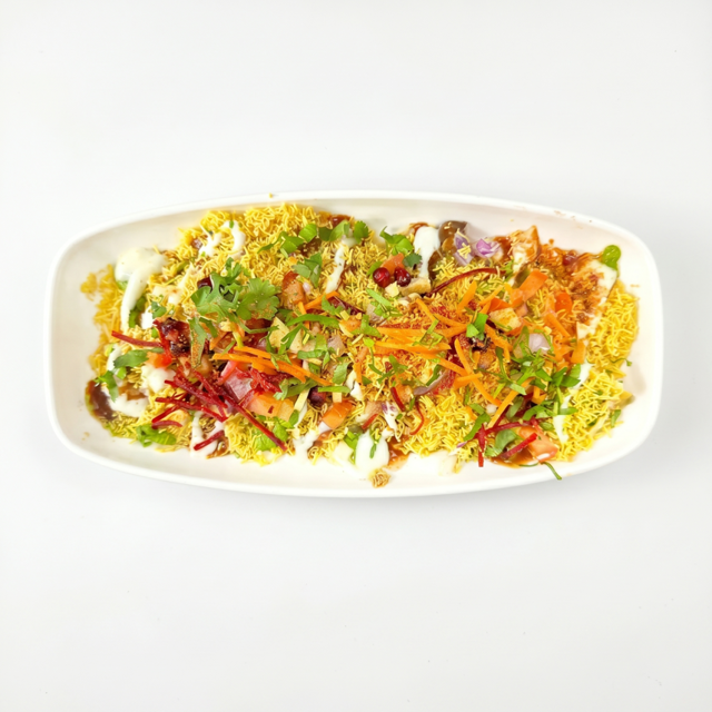 Samosa Chaat.