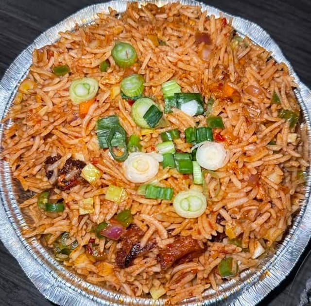 Triple Schezwan Fried Rice.
