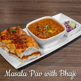 Masala Pav w/Bhaji