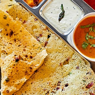 Rava Onion,Chili Masala Dosa